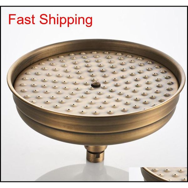 

antique brass shower head brass rainfall shower faucet head 8" shower replace head fre jllorv bdefight