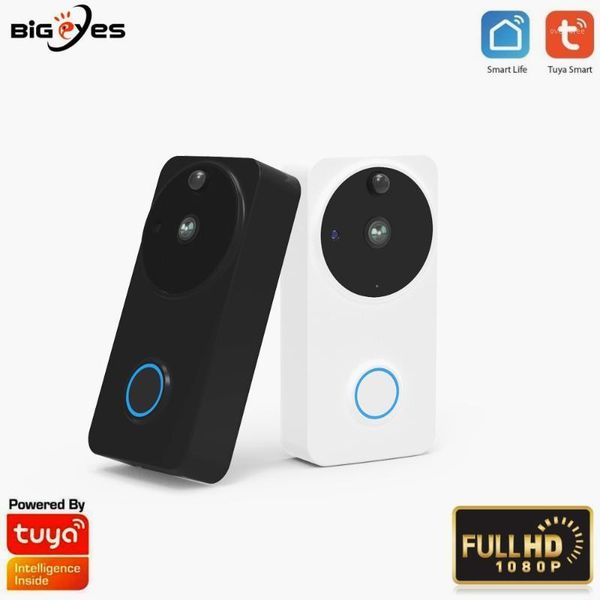 

tuya doorbell wifi tuya video doorbell camera smartlife 2.0mp 1080p hd camera two way audio videodoor phone app1
