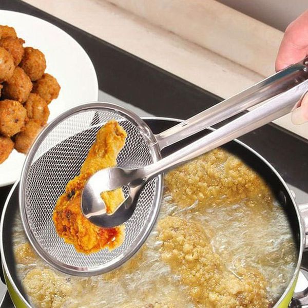 

salad bread cooking food serving tongs cooking tool anti heat bread clip stainless steel bbq clip kitch bbysgq