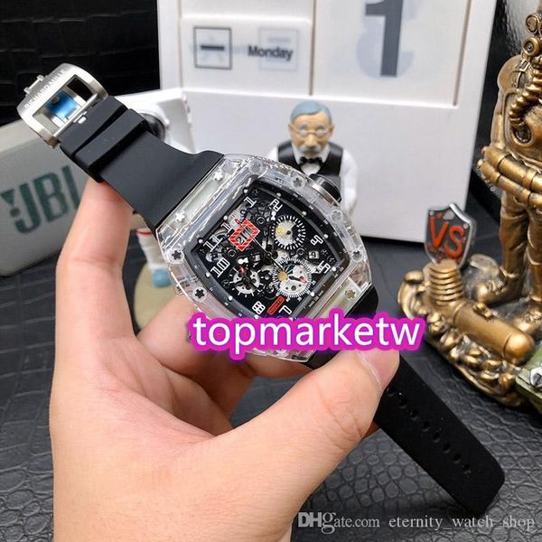 

высокое качество производители top версия rm 56-01 фелипе масса прозрачный корпус skeleton циферблат япония miyota автоматический механизм r, Slivery;brown