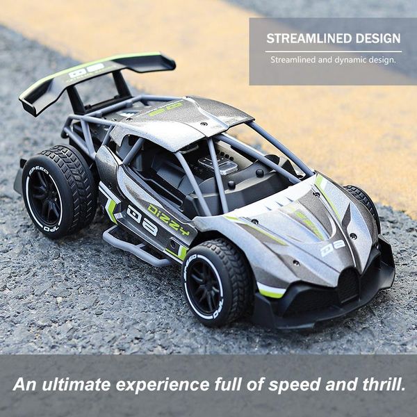 

slong diecast alloy 2.4g rc racing car toy, high speed 15 km/h, 1:16 f1 power wheels, cool drift, multiplayer sport, kid christmas gift, 2-1