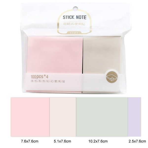 

4 шт. mild color memo pad classic index label memo pad daily planner progenda наклейка office аксессуары школьные принадлежности fm383 sqcjo