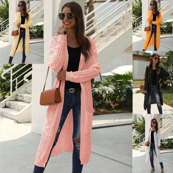 

2019 long autumn t-shirt / winter double pocket full body twist sweater, Black;gray