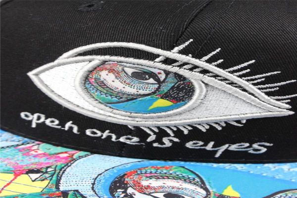 

flb] 2017 snapback caps bone masculino new quality fashion brand man hip hop eyes along visor snap back cap gorras jllufw dhzlstore, Black;white