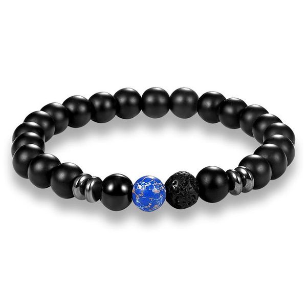 

mkendn minimalist natural stone bracelet men charm hematite beads bracelet male diy jewelry accessories yoga pulsera hombres bbyywr