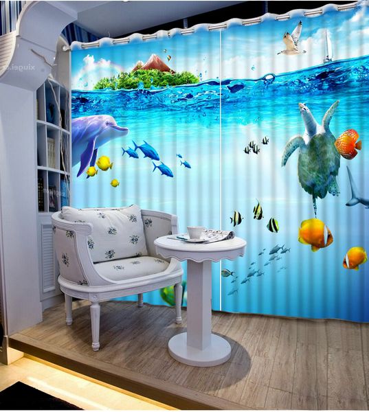 

custom modern wonderland landscape for kitchen living room luxury window curtain