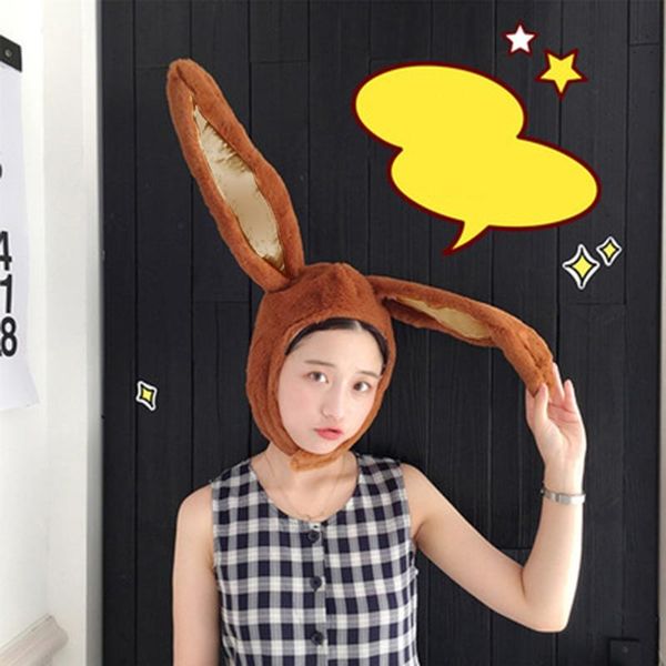 

wide brim hats ins winter cute selling plush fun ear s hood women costume warm soft and cozy for women/child/girls cartoon, Blue;gray
