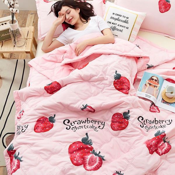 

summer thin air conditioner was washed cotton can be machine washed single double summer cool quilt1