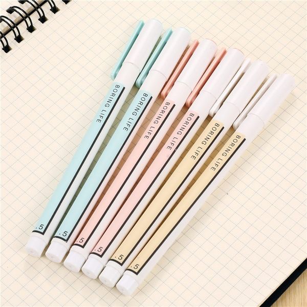 

3 PCS/lot 0.5mm Creative Gel Pens Cute Quick Drying Pen Kawaii Student Writing Gift Office School Stationary Supplies 040206