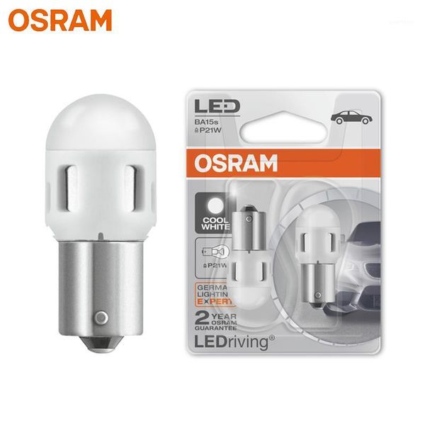 

led p21w ba15s 7356cw turn signal ledriving basic 6000k cool white led s25 1156 382 auto brake position slamp 2pcs1