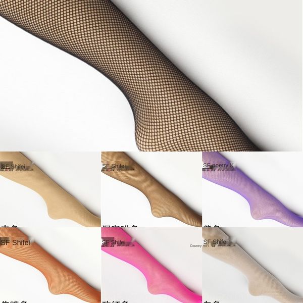 

женской мелкоячеистой pantiesnet носков белья чулки гольф stockingssilk stockingsfishing сетчатого eyeslatin танец socksanti крюк шелк soc, Black