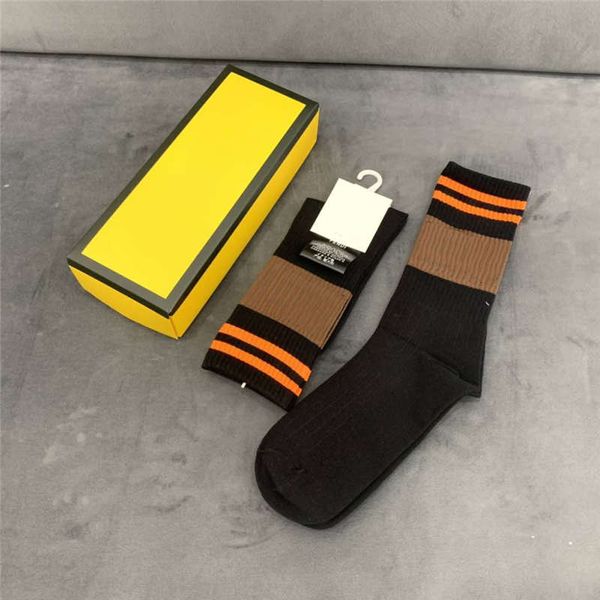 

mens socks letters embroidery fashion solid color striped sport cotton breathable with 5 colors stocking couple hip hop 02 socks box, Black