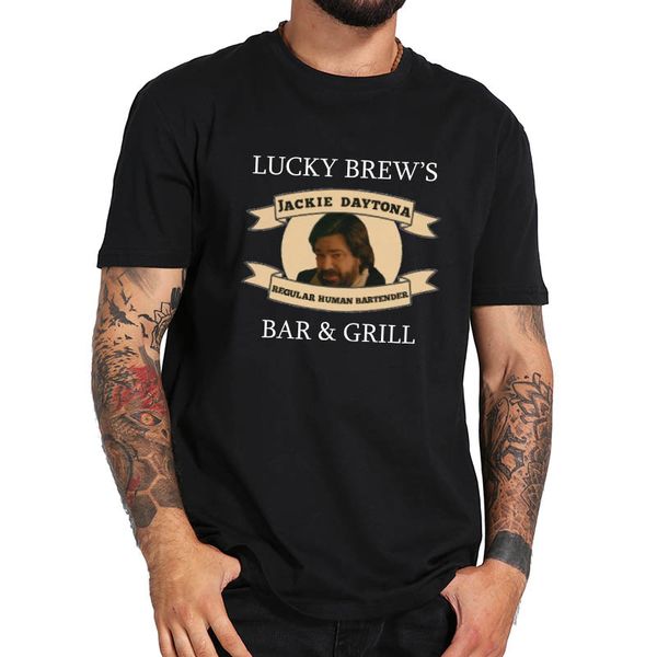 

бар и гриль shirt джеки daytona лаки brew, что мы делаем в тени t shirt soft tee tops спорта с капюшоном hoodie