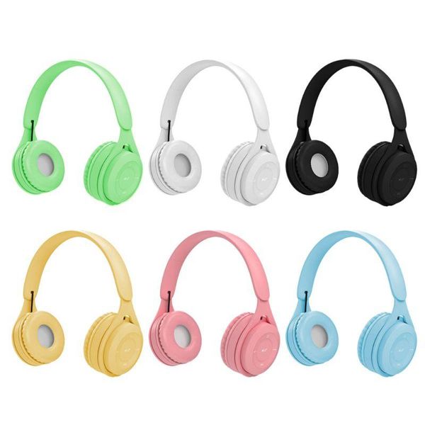 

wireless bluetooth 5.0 headset head-mounted hifi stereo sound headphones rechargeable music sport running earphones