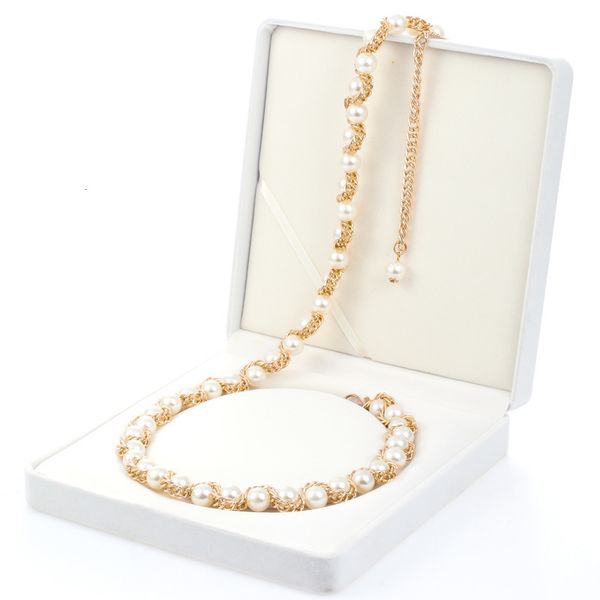 

women's cinch belt for dresses pearl waist chain lady rhinestone inlaid dress decorative belts, Black;brown