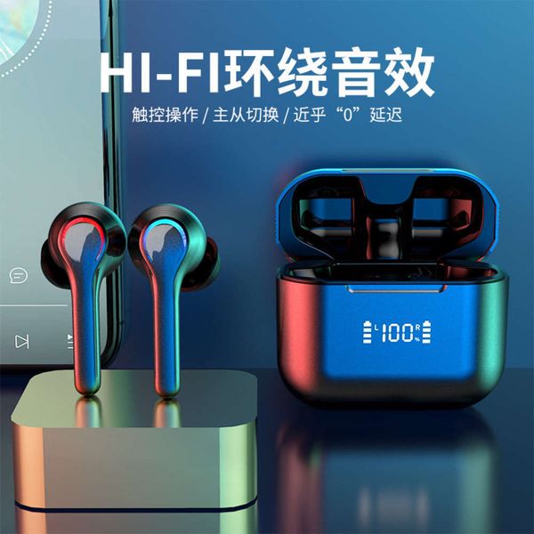 

bluetooth 5.0 new sports tws wirels mini in ear digital display headset a6