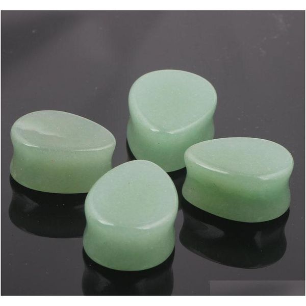 

ear expander body piercing jewelry drop sharp ear plugs organic flesh tunnels stone ear piercing 201 jllouo carshop2006, Silver