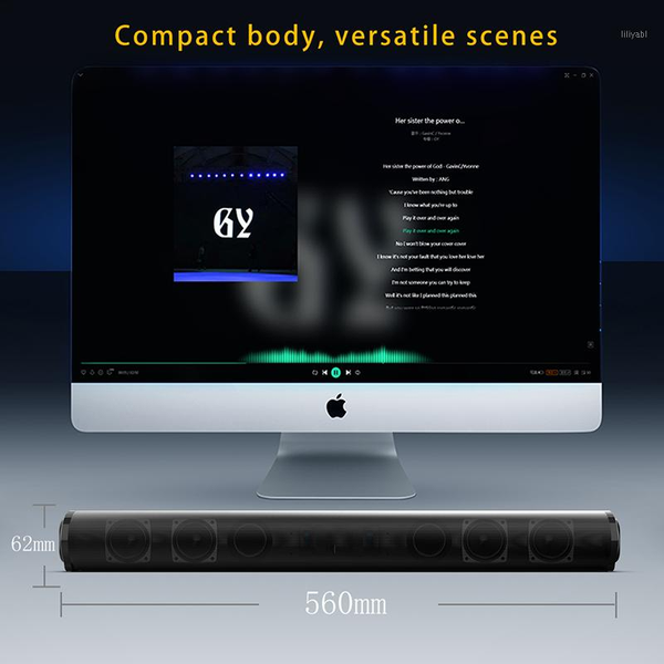 

bookshelf speakers 20w powerful portable tv sound bar wired and wireless bluetooth home surround soundbar for pc theater outdoor speakers1
