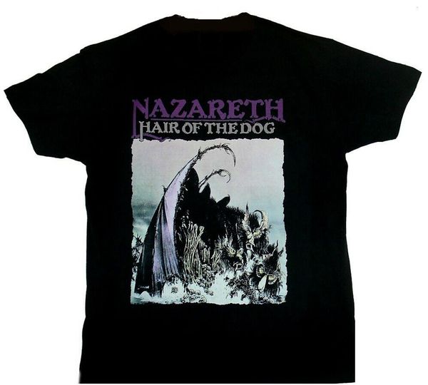 

nazareth hair of the dog black rock t-shirt 2xl 3xl 4xl 22xl tee shirt sport hooded sweatshirt hoodie