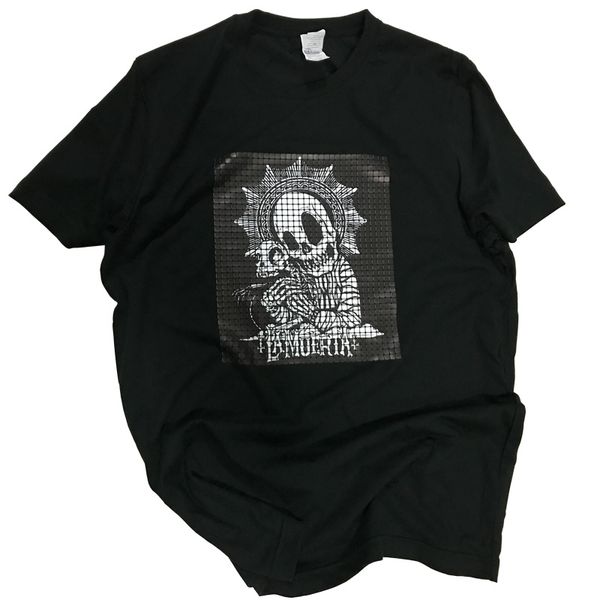 

fashion cool skull la muerta casual apparel novelty classic camiseta 493 hoodie designers t shirts sweatshirt