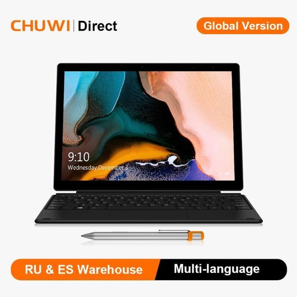

chuwi 12 inch 2k ips screen intel celeron quad core windows 10 operating system 8gb ram 256gb ssd tablet pc dual cameras1
