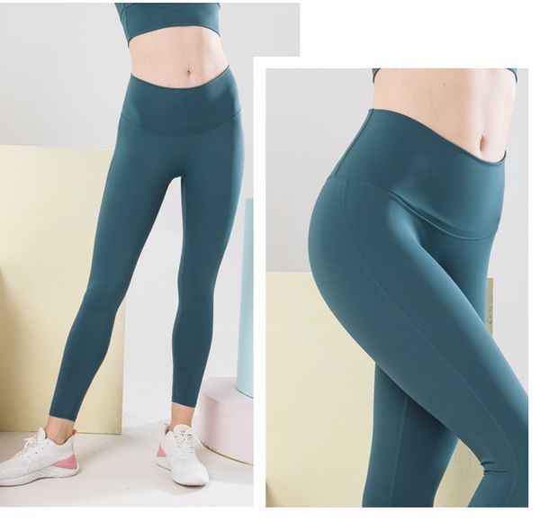 

женщины йога штаны высокой талии спортивный зал wear сплошной цвет дышащий stretch узкие брюки леггинсы женские спортивные штаны бегуны, Black;white