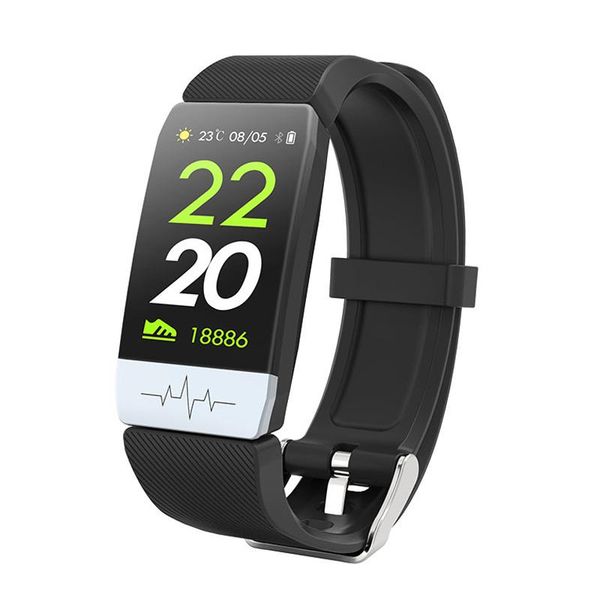 

smart bracelet q1s android ios sports band ecg heart rate blood pressure sleep monitor fitness tracker color call message watch wmtokq