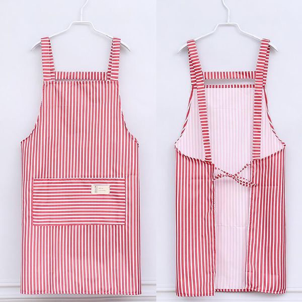 

hats, scarves & gloves sets 2 pcs stylish double strap women's vest-style hooded sleeveless waterproof anti-oil apron kitchen work cov, Blue;gray
