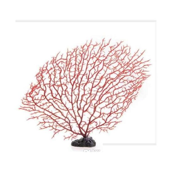 

fish tank artificial plastic plant coral tree aquarium decoration soft ornament red a qylucg new_dhbest