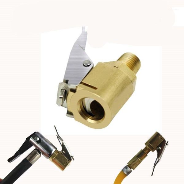 

quick air pump clip nozzle metal hose adapter american thread inflatable joint car truck tyre tire tire inflator valve connector1