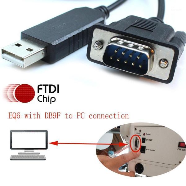 

usb to db9 male for skywatcher eq6 eq5 heq5 to pc eqmod rj12 eqdirect pc synscan hand control replacing cable1