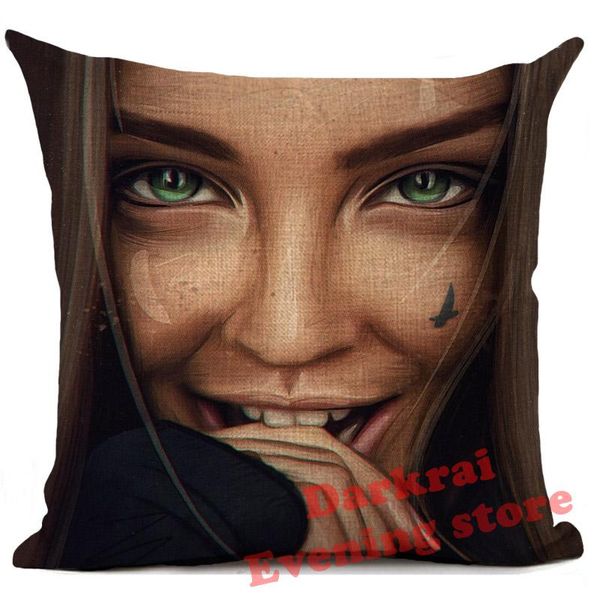 

номер sexy обложка стиль подушка подушка готические украшения главная наволочки living подушка девушка диван татуировки декоративные бросьте