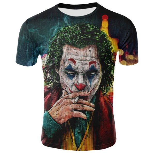 

tide brand chinese style printing ins round neck short sleeve black t-shirt men's national tide white shirt tide tee wgtx16