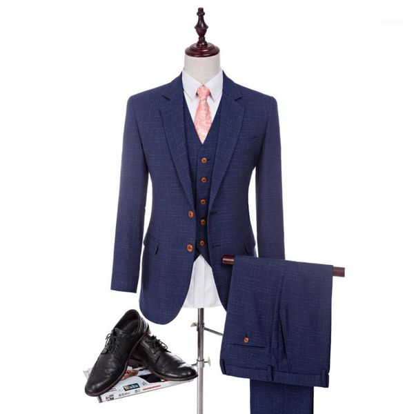 

wholesale- classic style groom tuxedos high qualit groomsman suit custom made blue suits for man wedding suit (jacket+pants+vest)1, White;black