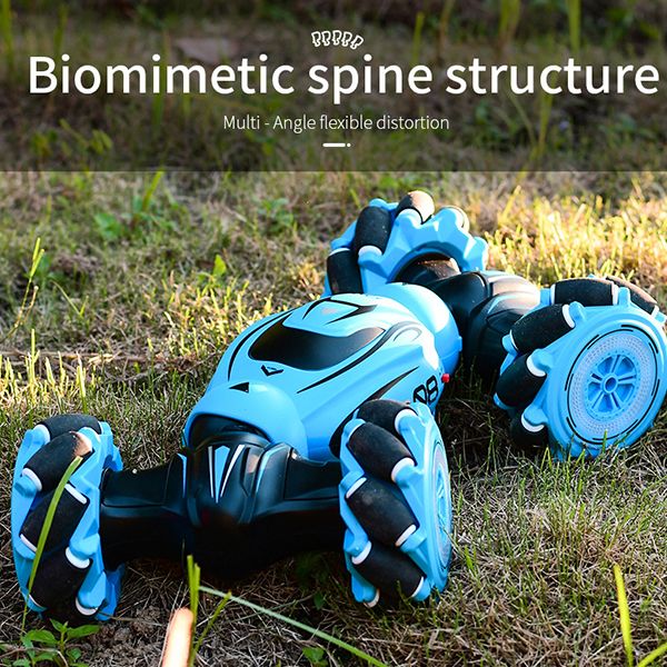 

2020 remote control car children's toy palm sensing transfiguration car rc professional drift four wheel drive suv boy