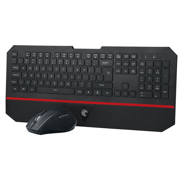 

keyboard mouse combos 2.4ghz wireless and combo for pc gaming computer game set 421#2
