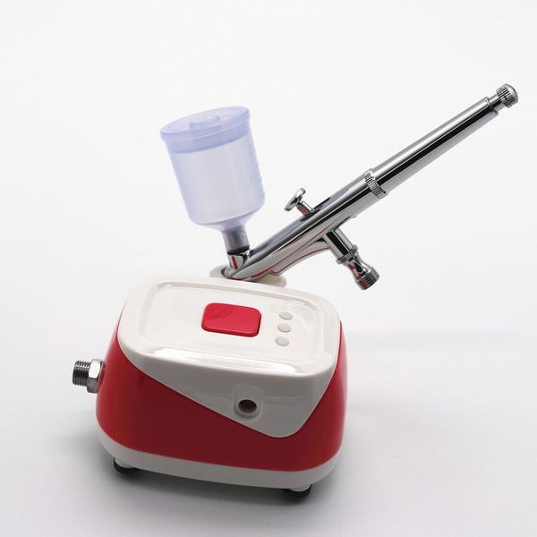 

mini spray gun, nail design painting cake spray gun cleaning kit gun, double action gun kit mini beauty compressor1