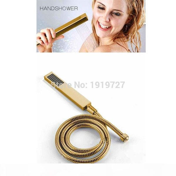 

gold brass rainfall shower head widespread waterfall tub mixer tap bathroom bath shower faucet set wall bathroom shower system bbycno