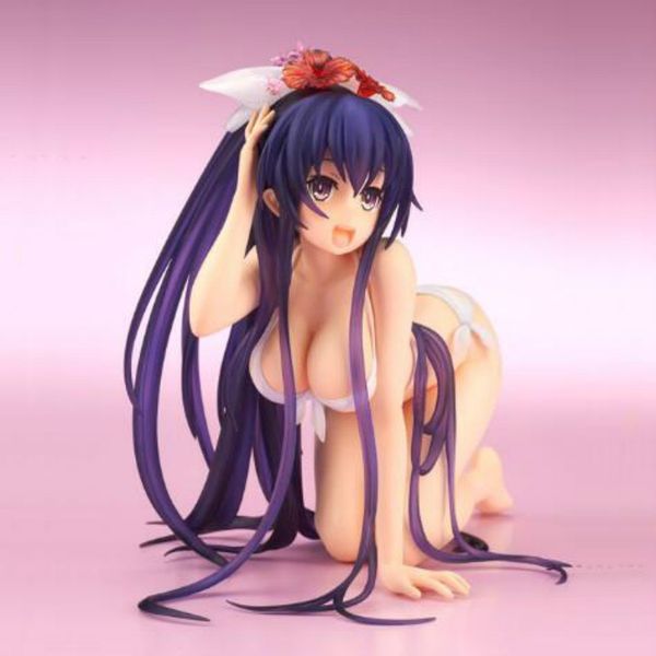 

date a live swimsuit girl action figures pvc brinquedos collection figures toys for christmas gift