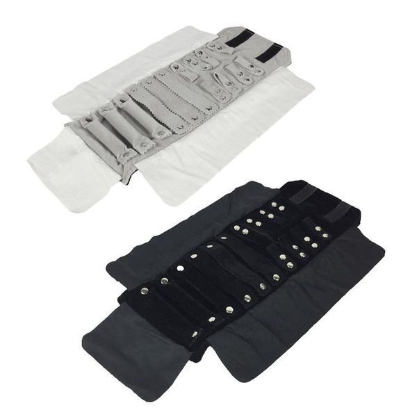 

jewelry pouches, bags multifunctional earring necklace ring storage roll bag travel portable retain exhibition, Pink;blue