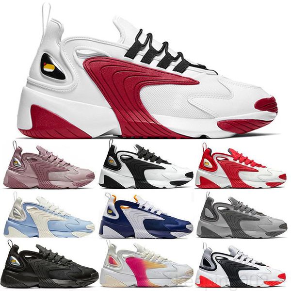 

new zoom m2k 2k tekno 2000 mens casual shoes for womens triple black white dynamic yellow 90s style breathable sports sneakers 6kur