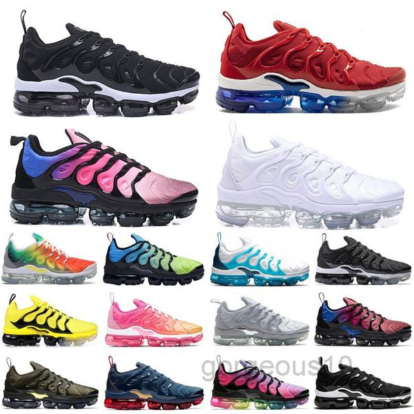 

2019 tn plus casual shoes for men women black speed red white anthracite ultra white black 2019 designer sneakers 40-46 hjn5