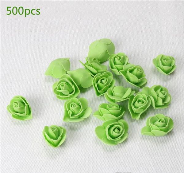

500 pcs rose bear flower head 3.5 cm in diameter bud silk sally artificial flowers decoration diy bear rose bbylodz yh_pack