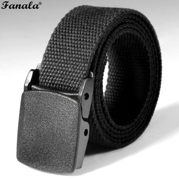 

belts survival nylon adjustable waist solid outdoor belt tactical men army, Black;brown