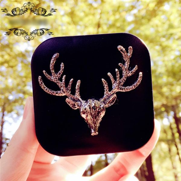 

милые женщины ручной работы контактных линзы box travel kit с зеркалом черного квадрата white christmas deer contact lens case cute animals, White;black