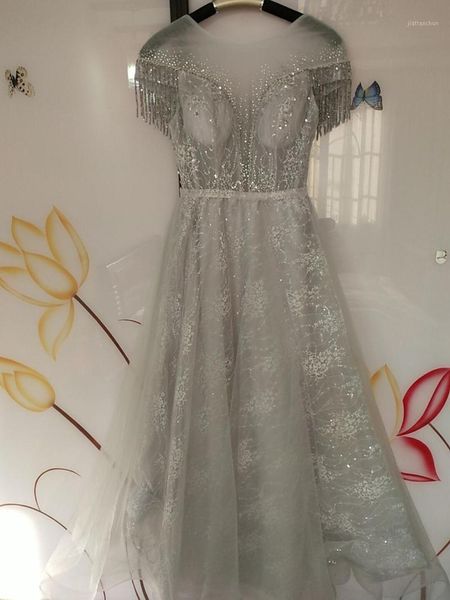 

stylish slim lace mesh dress flower evening party gown chinese style evening dress improved qipao vestidos size s-xxxl1, Red