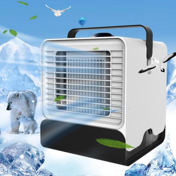 

spade a mini cooler fan abs usb mini portable air conditioner humidifier purifier lamp deskair cooled office household fan