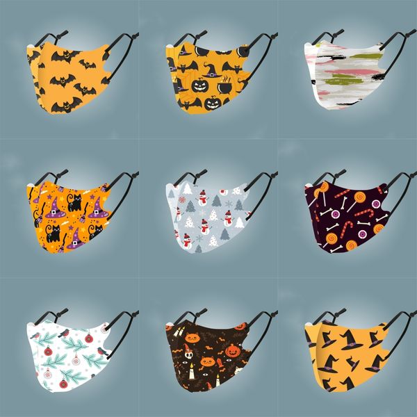 

face mask earloop prective masks summer sunscreen ice silk mask anti dust mouth fashion glitter designer printed mas#572, Black