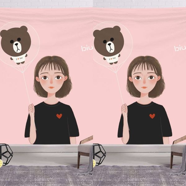 

ktxq selling european bedroom american divination astrology sun stars moon living room and blanket tapestry home decoration