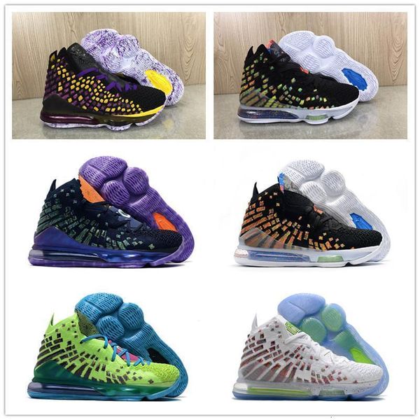 

swackhammer l17 force 2020 command space mr. jam men basketball shoes 17s gang white black multicolor neon mens sport sneaker